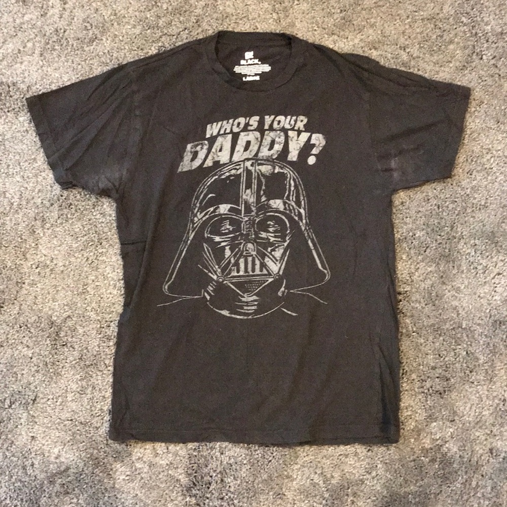 STAR WARS “Who’s Your Daddy” Darth Vader Tee